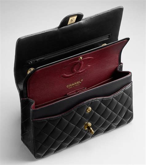 chanel classic flap bag with handle|Chanel classic flap bag price.